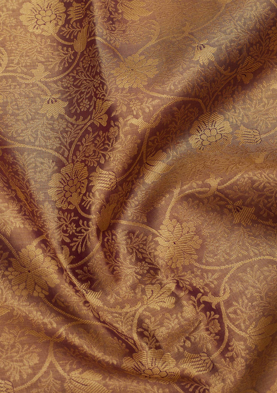 Grey Zariwork Pure Silk Saree-Koskii