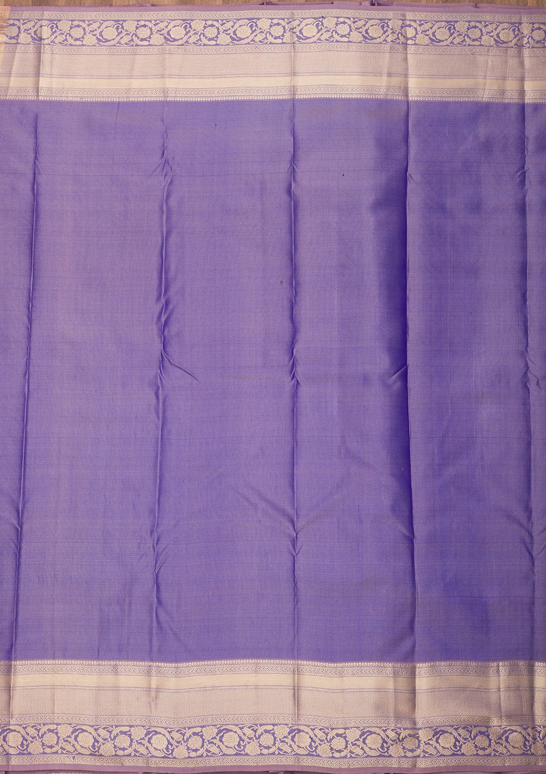 Grey Zariwork Pure Silk Saree