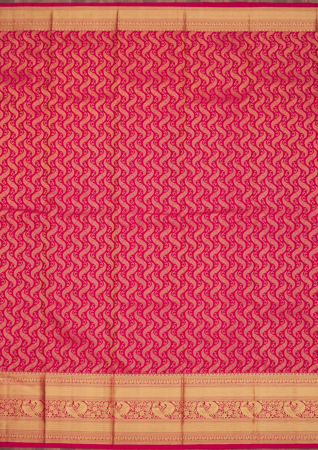 Maroon Zariwork Pure Silk Saree