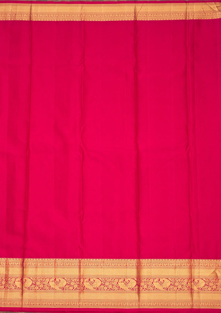 Maroon Zariwork Pure Silk Saree