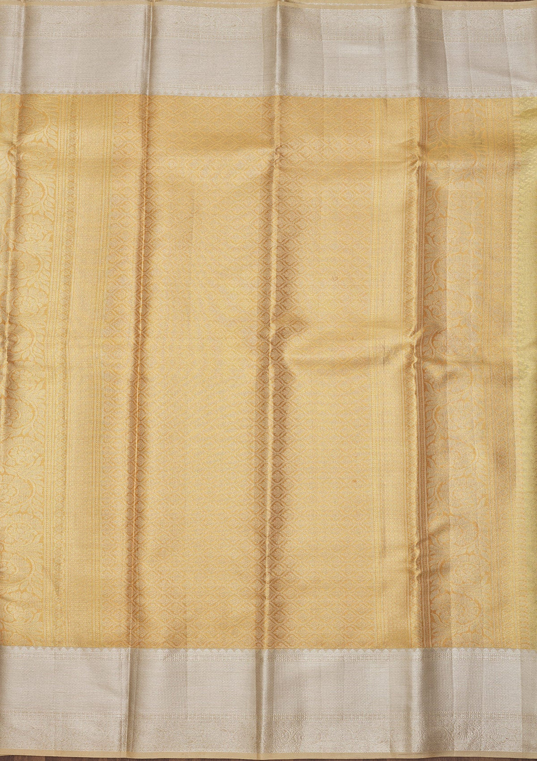 Mehendi Zariwork Pure Silk Saree