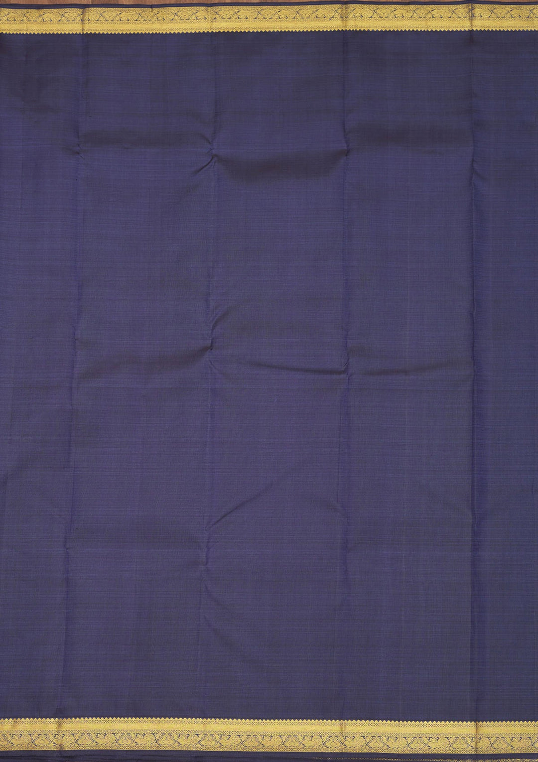 Navy Blue Zariwork Pure Silk Saree