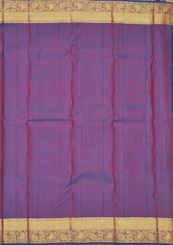 Orange Zariwork Pure Silk Saree