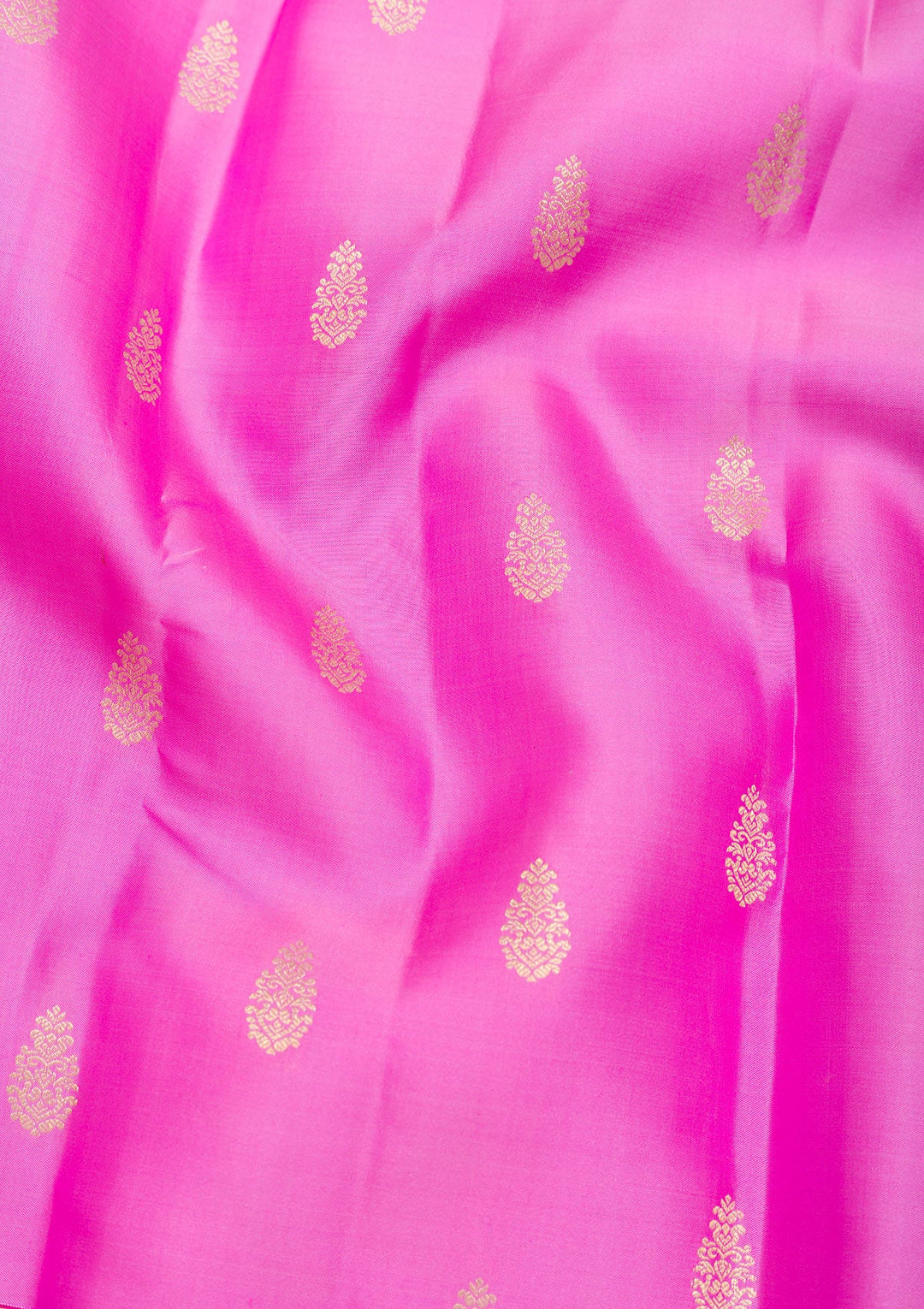 Pink Zariwork Pure Silk Saree-Koskii