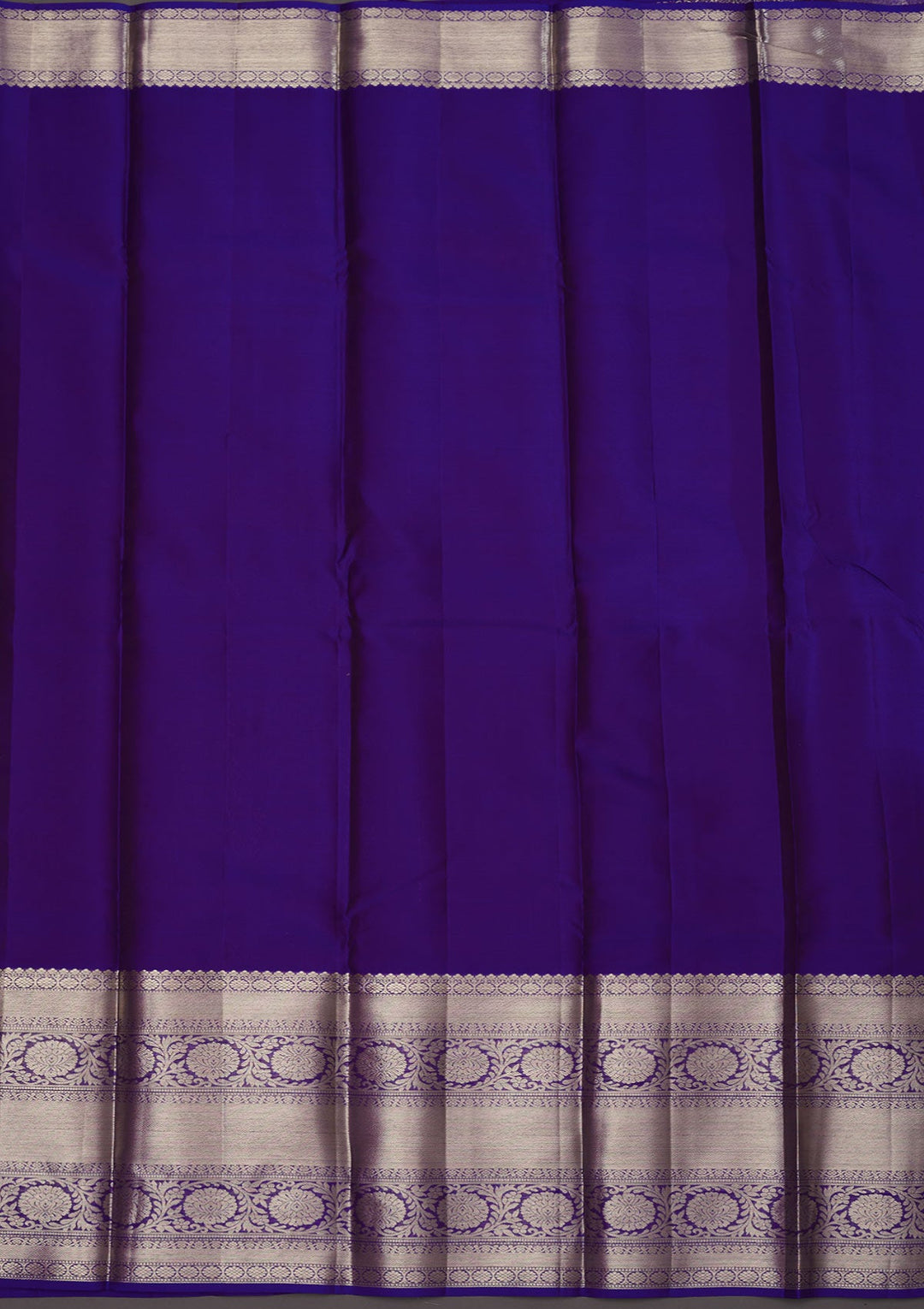 Pista Green Zariwork Pure Silk Saree-Koskii