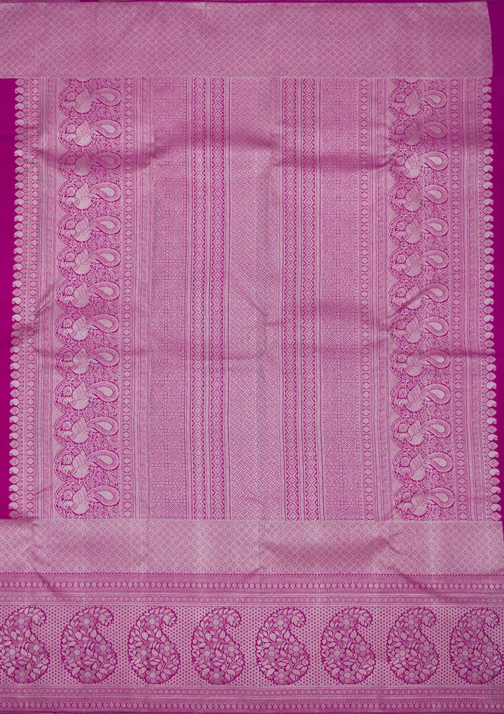 Pista Green Zariwork Pure Silk Saree-Koskii