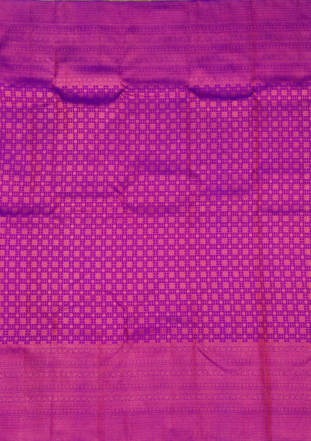 Purple Zariwork Pure Silk Saree-Koskii