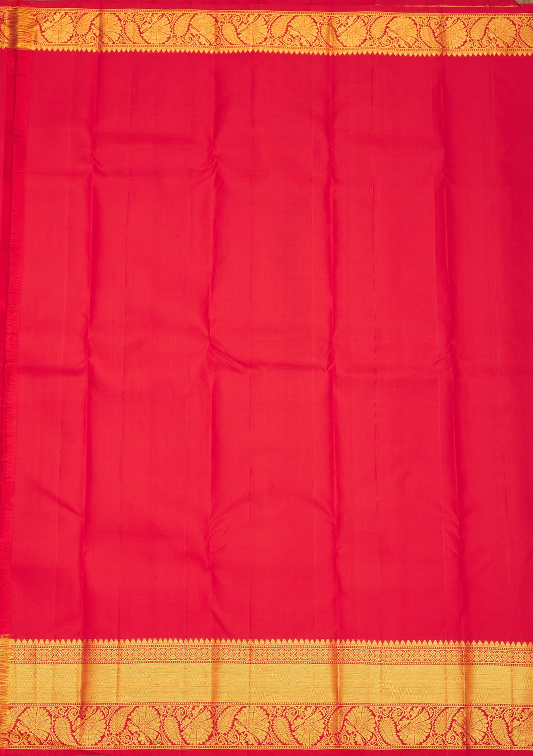 Red Zariwork Pure Silk Saree