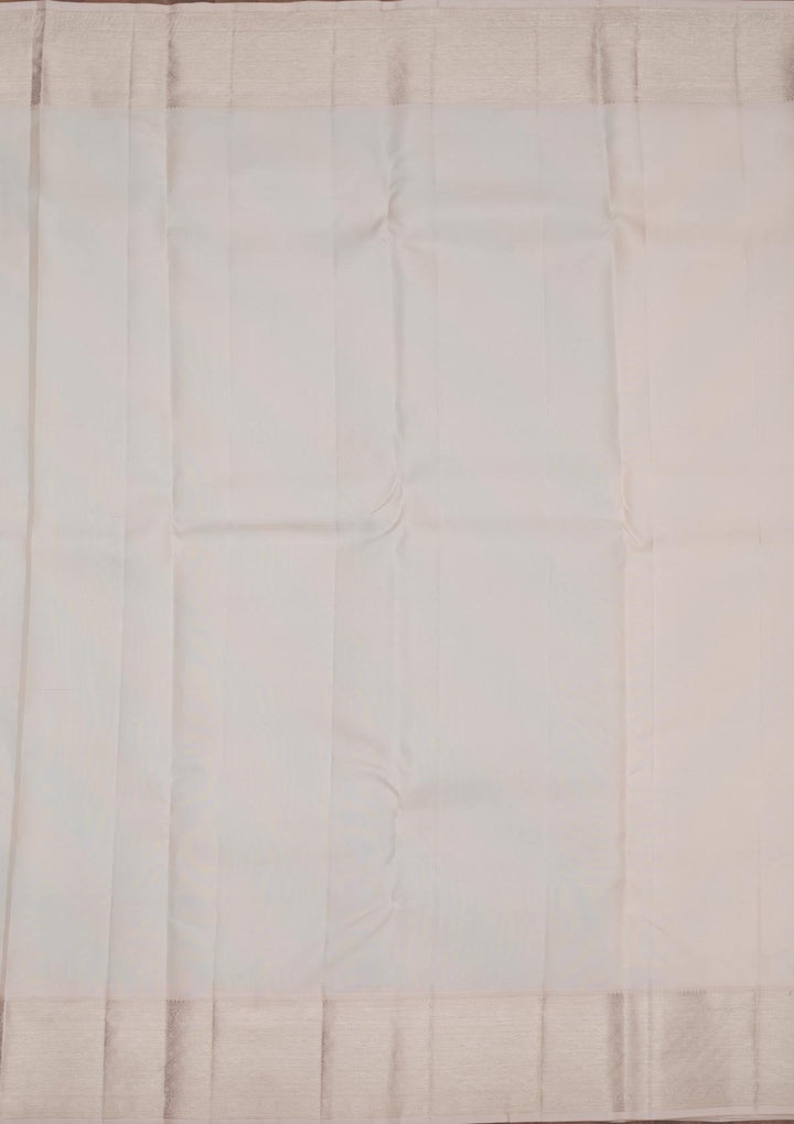 Sea Green Zariwork Pure Silk Saree