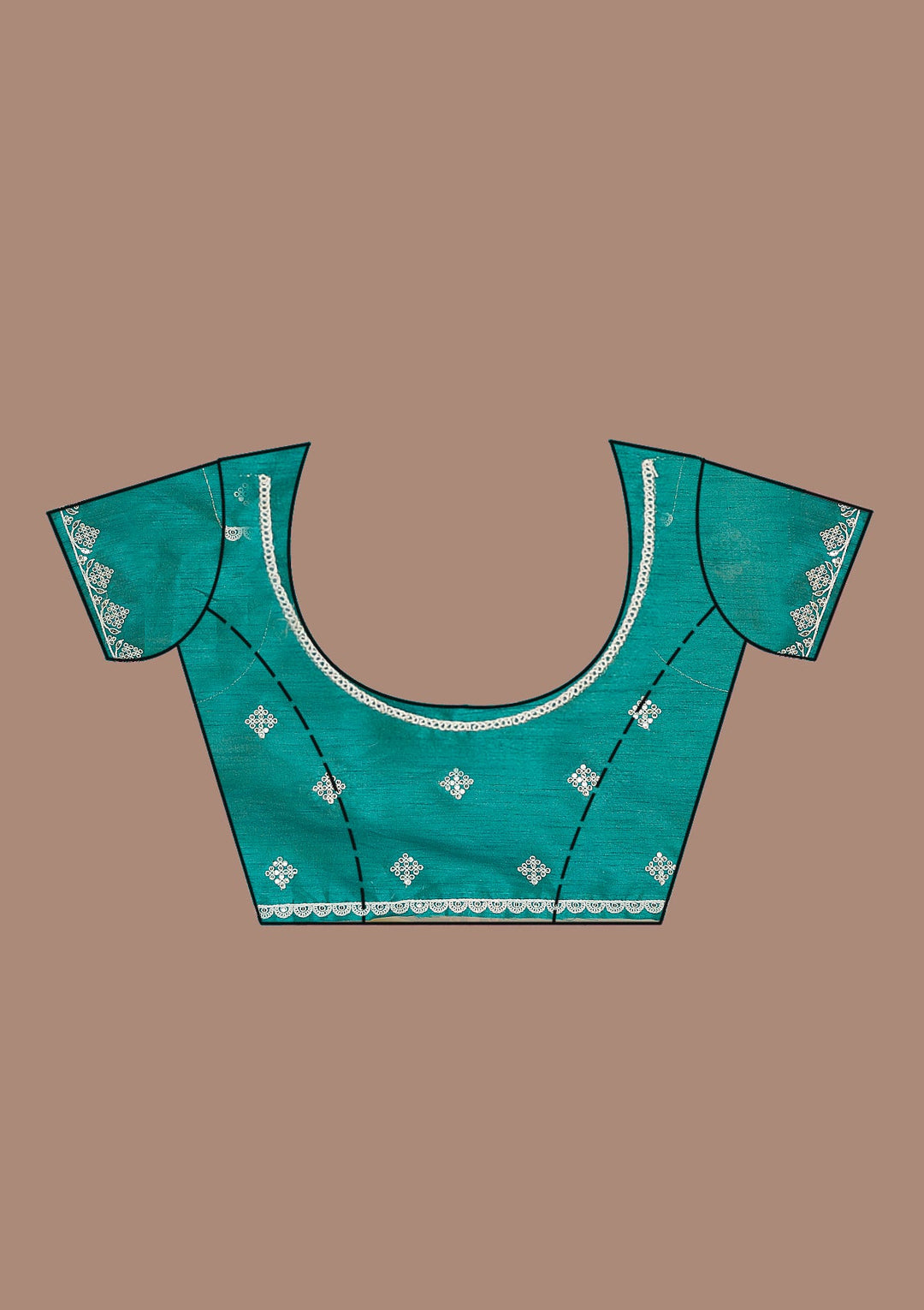 Onion Pink Stonework Satin Designer Saree-Koskii