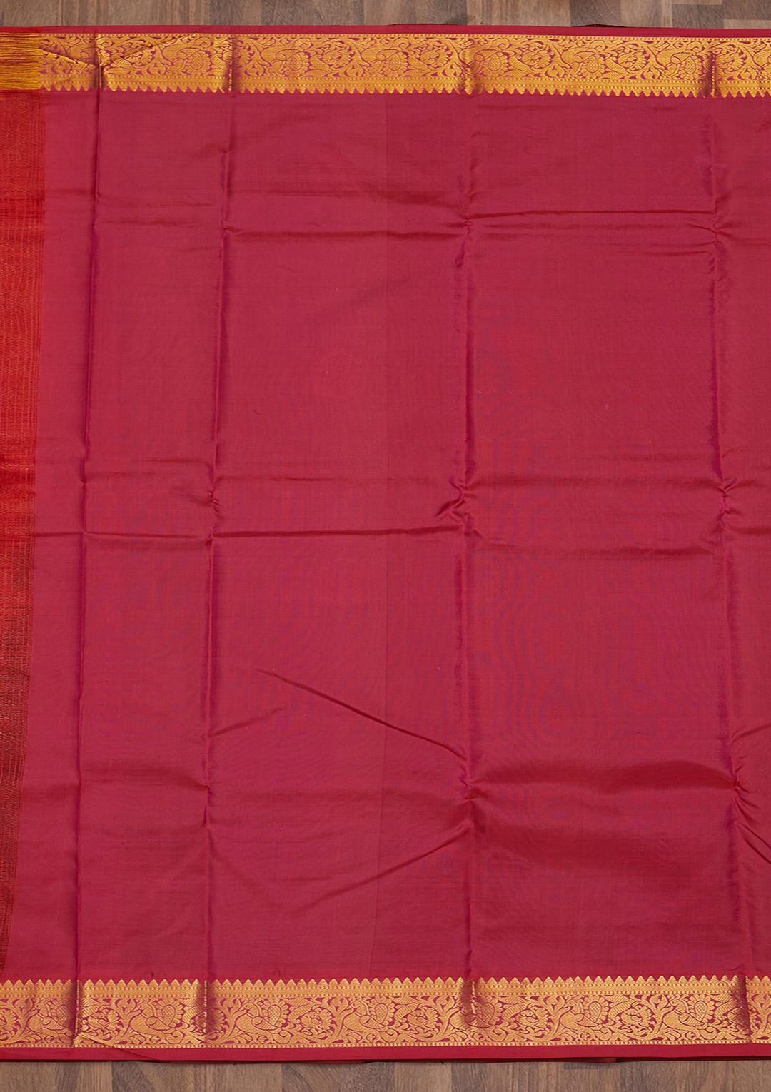 Navy Blue Zariwork Pure Silk Saree-Koskii