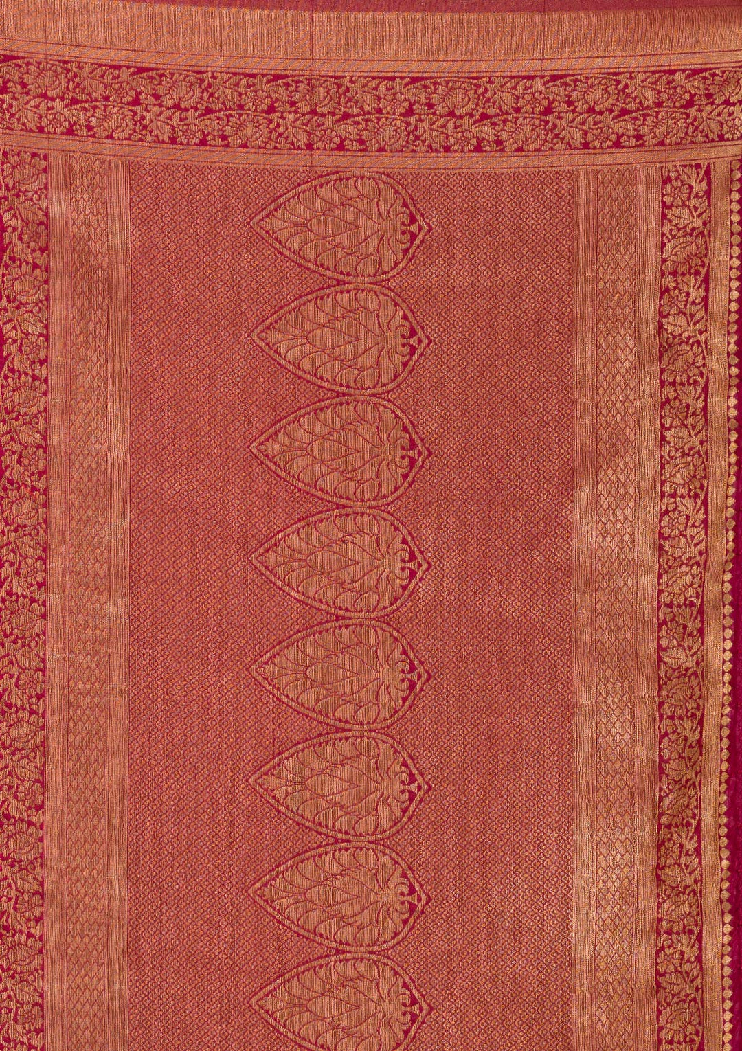 Parrot Green Zariwork Banarasi Saree-Koskii