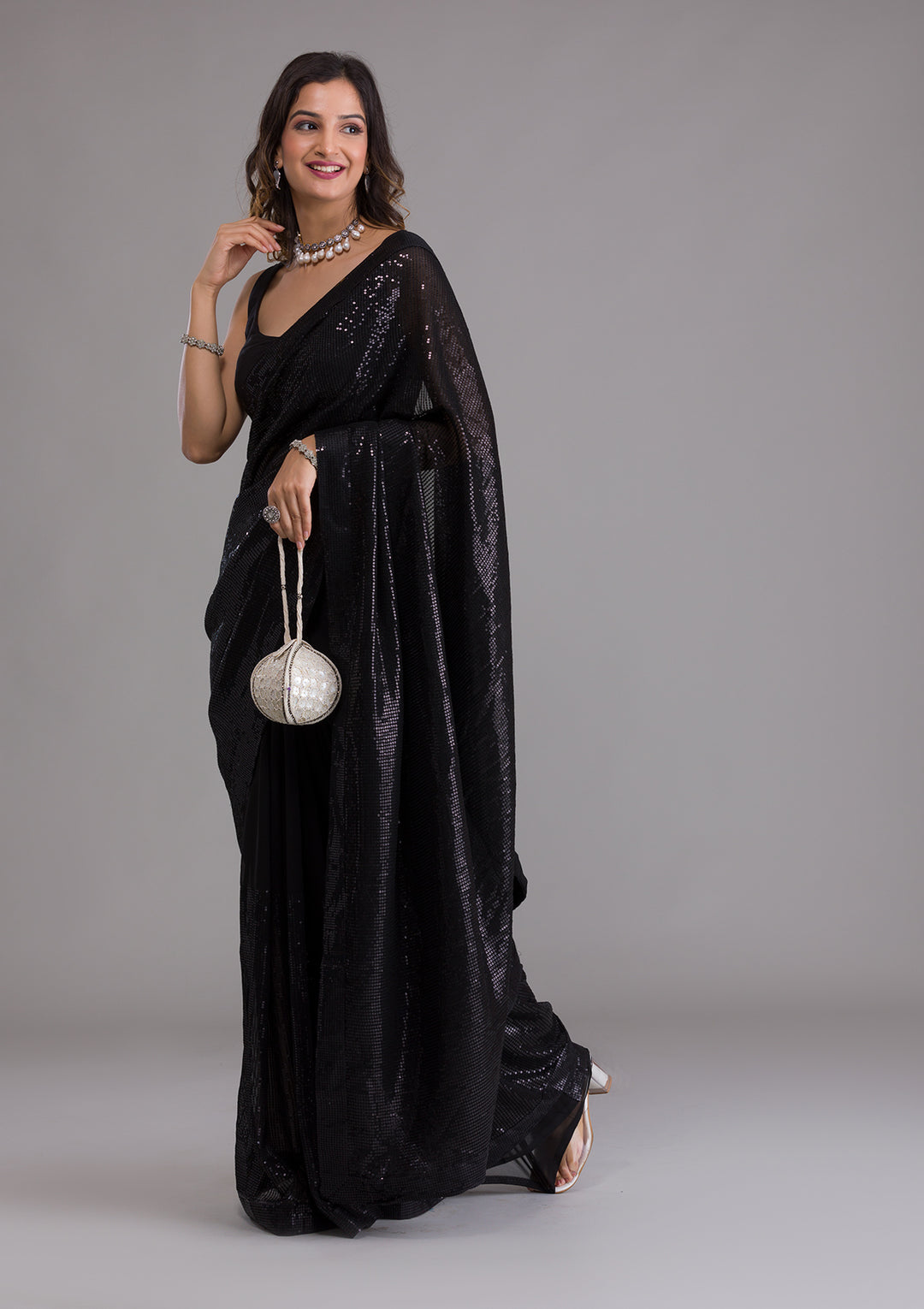 Black Saree