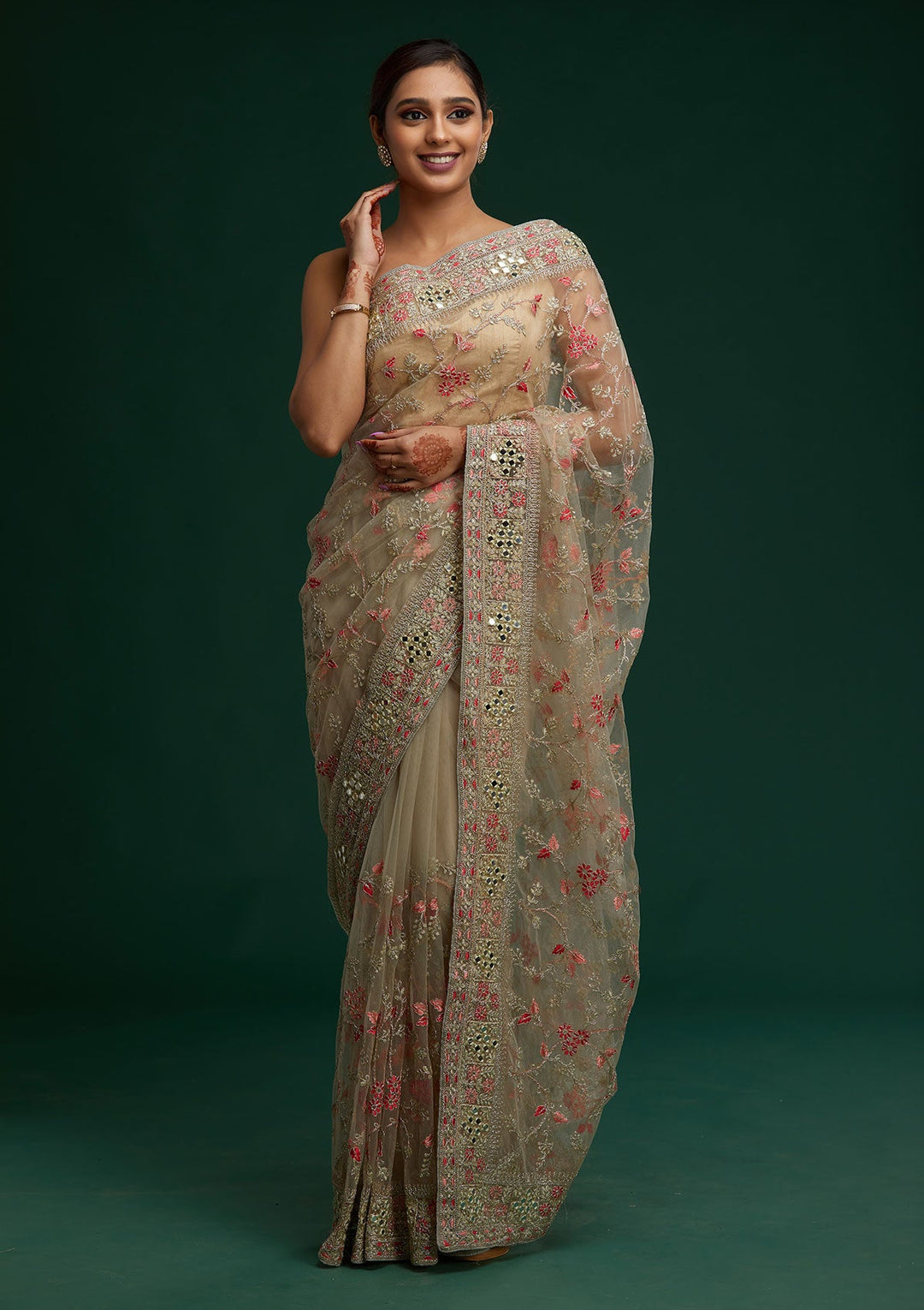 Floral Saree
