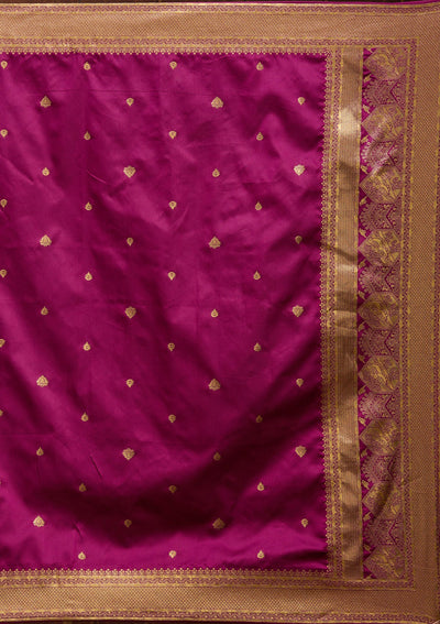 Gold Zardozi (Gold) Tissue Unstitched Salwar Suit-koskii