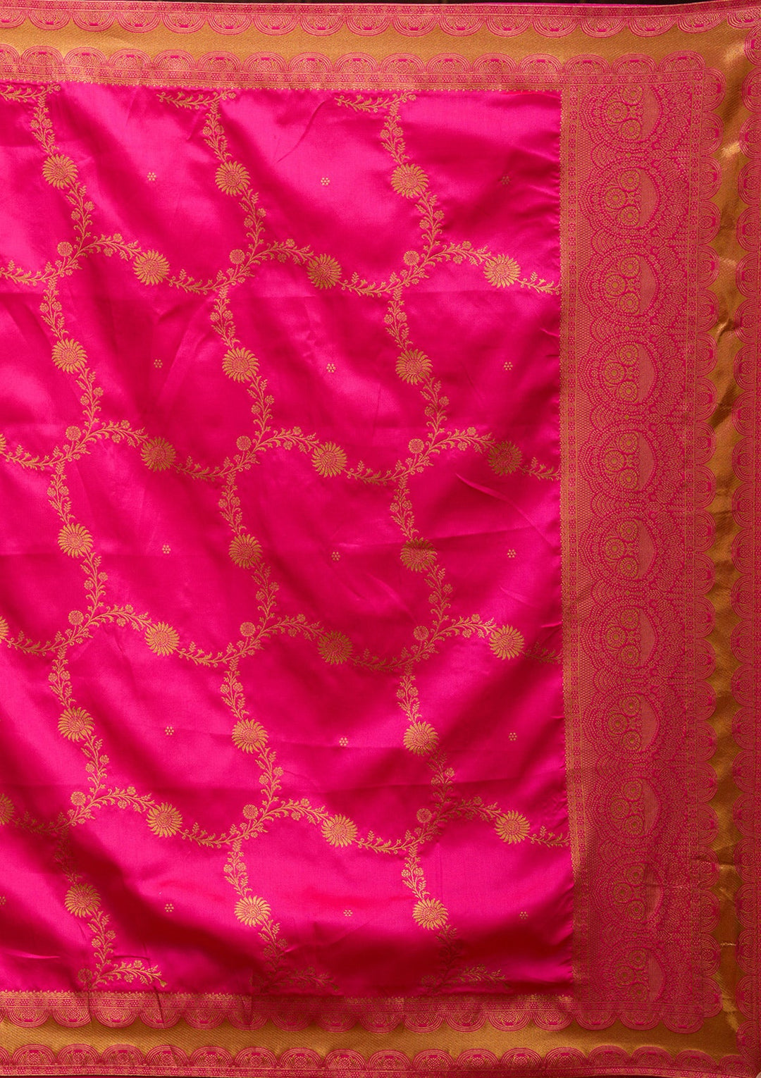 Beige Banarasi Readymade Lehenga-Koskii