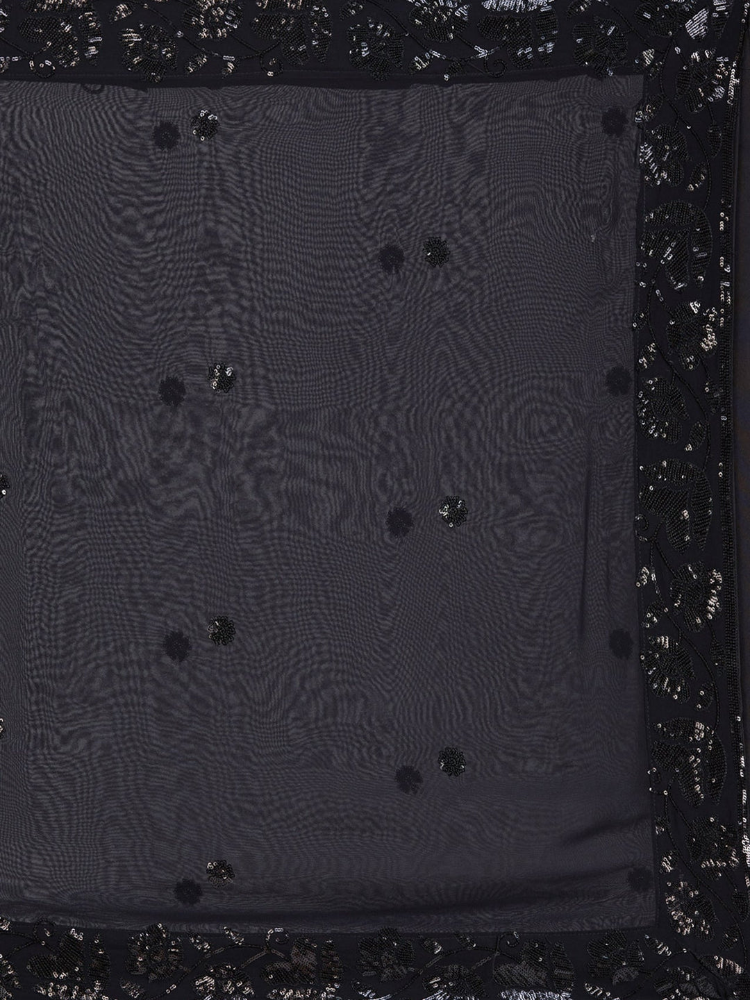 Wine Sequins Georgette Readymade Lehenga