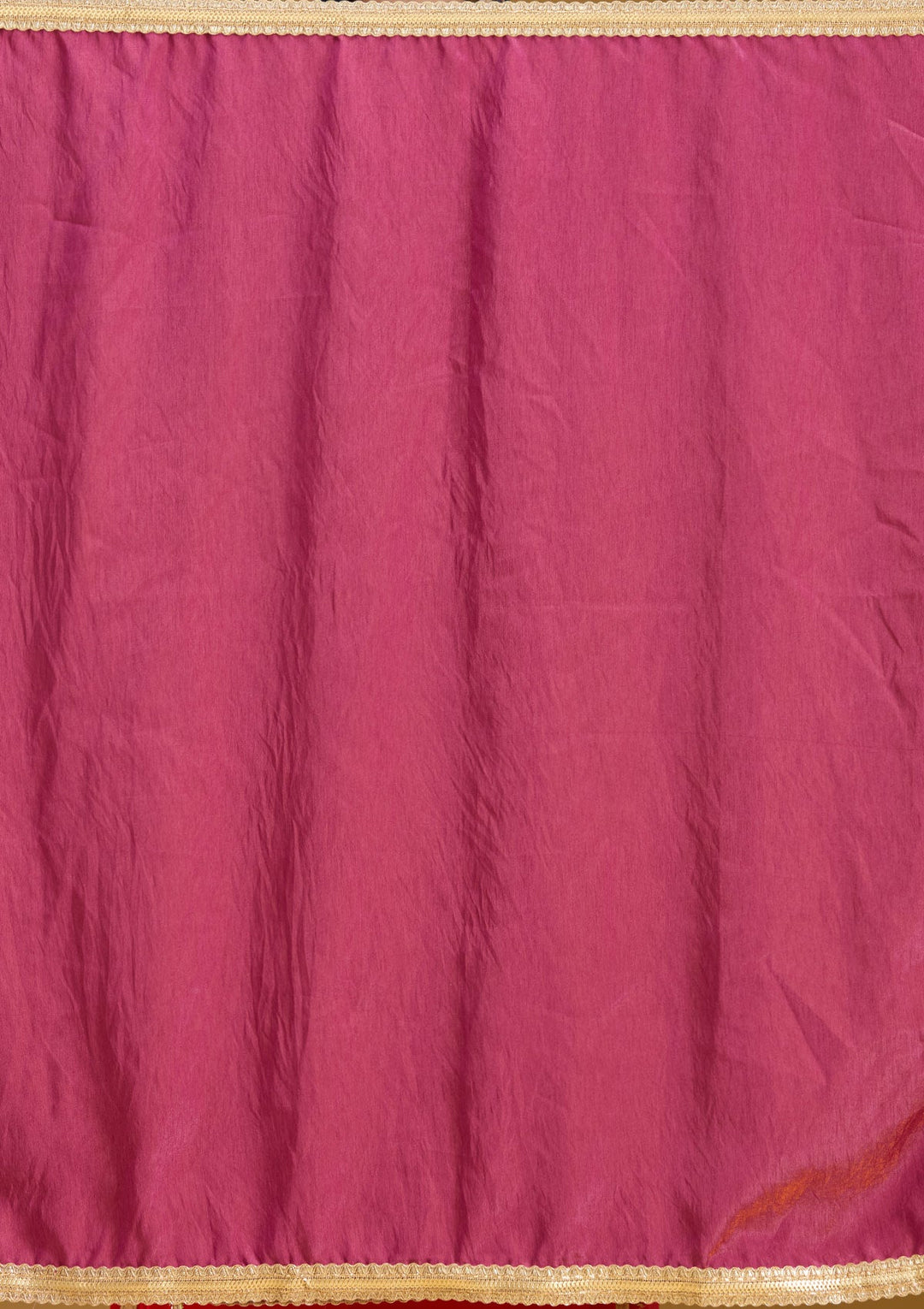 Onion Pink Sequins Tissue Readymade Lehenga