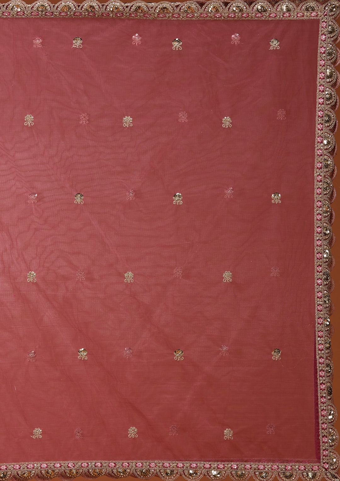 Maroon Zariwork (Silver) Banarasi Readymade Lehenga_Koskii