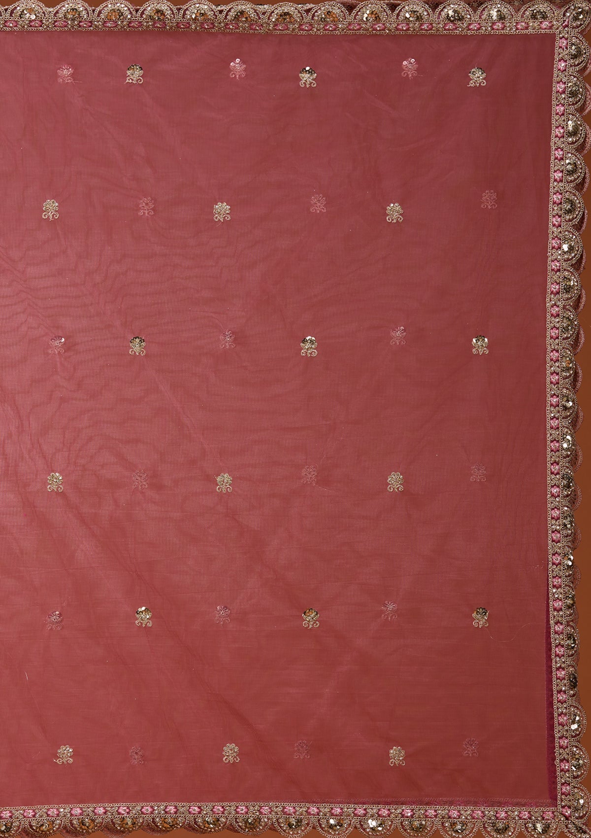 Maroon Zariwork (Silver) Banarasi Readymade Lehenga_Koskii