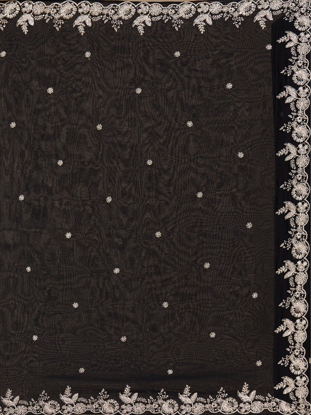 Black Zariwork (Gold) Georgette Readymade Lehenga