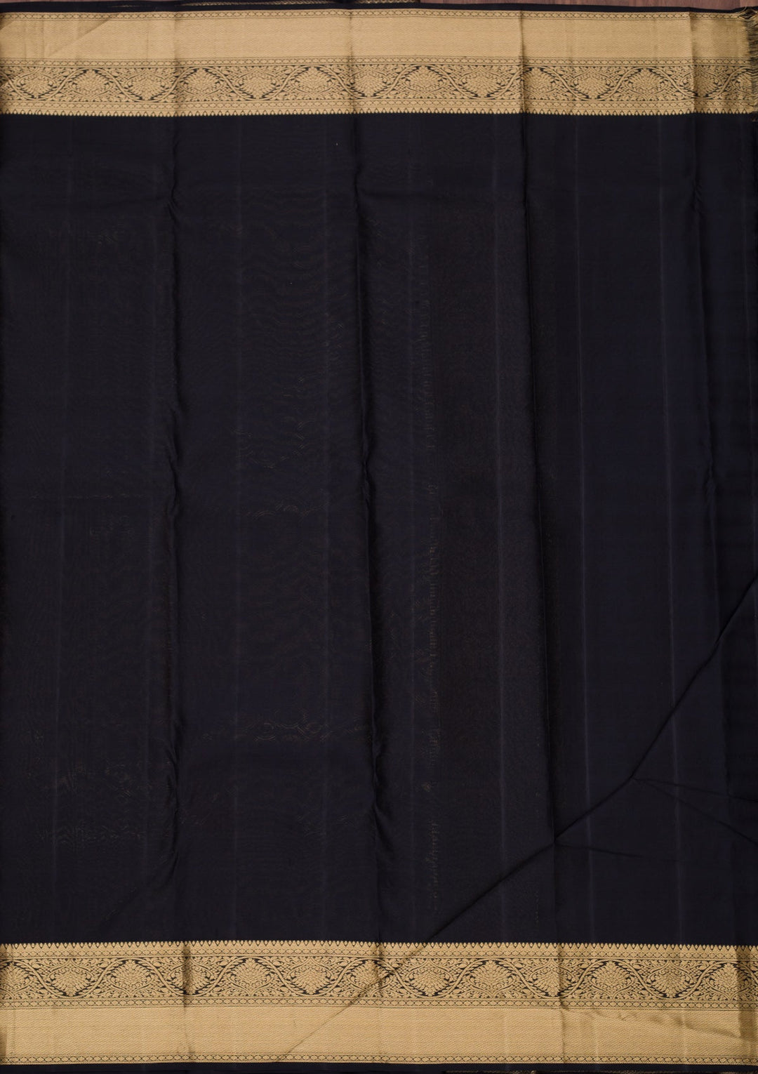 Black Zariwork Pure Silk Saree-koskii