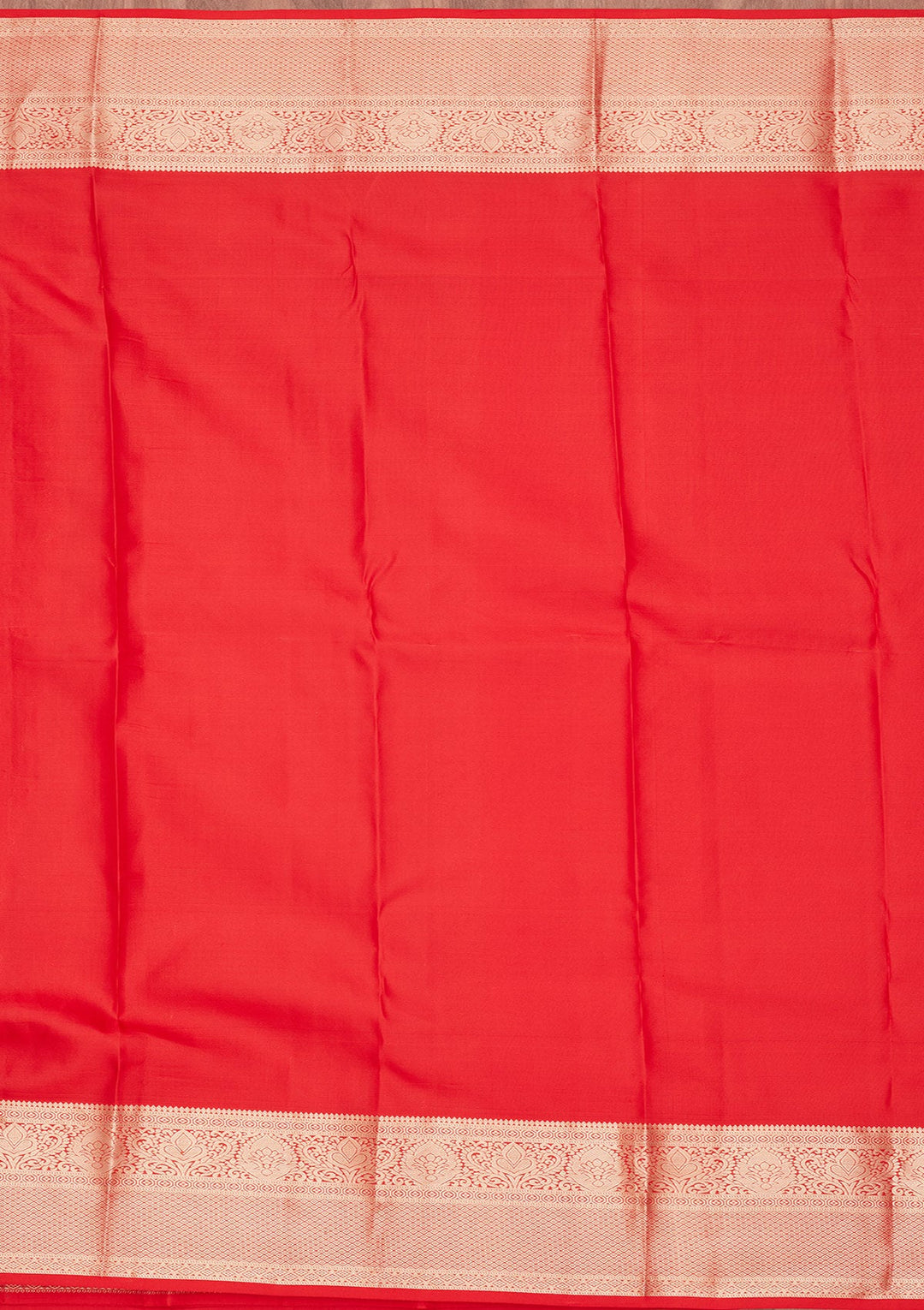 Red Zariwork Pure Silk Saree-koskii
