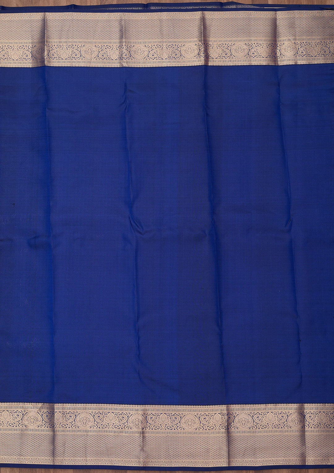 Royal Blue Zariwork (Gold) Pure Silk Silk_Saree