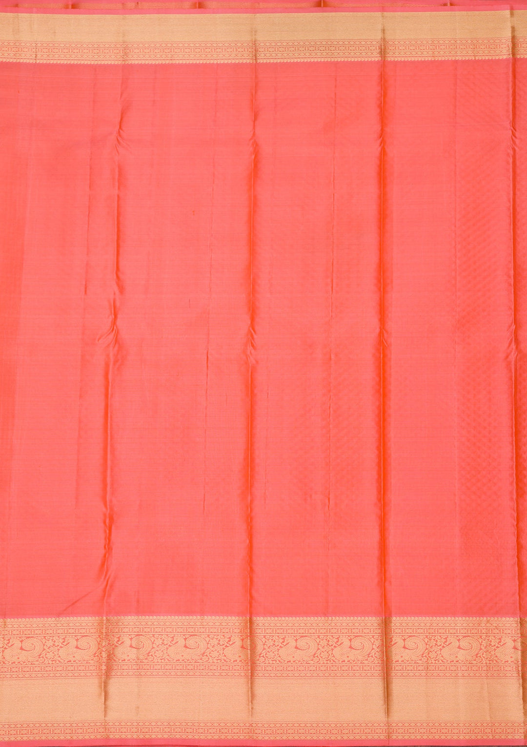 Orange Zariwork Pure Silk Saree-koskii