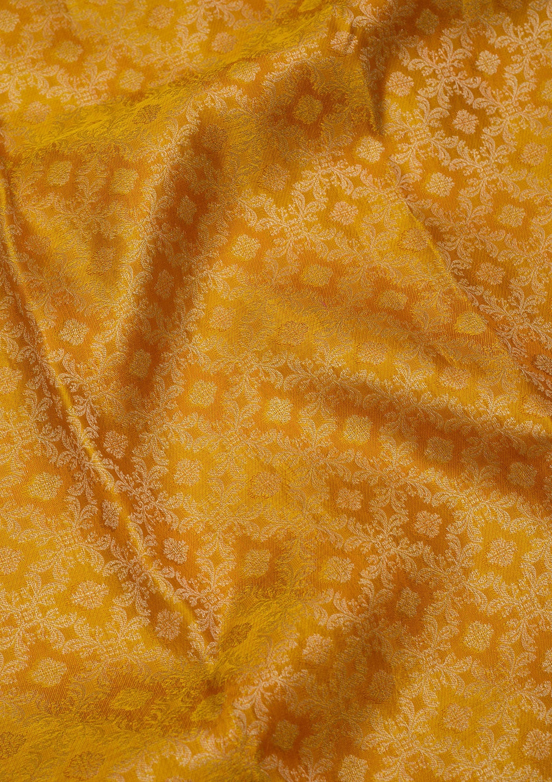 Yellow Zariwork Pure Silk Saree