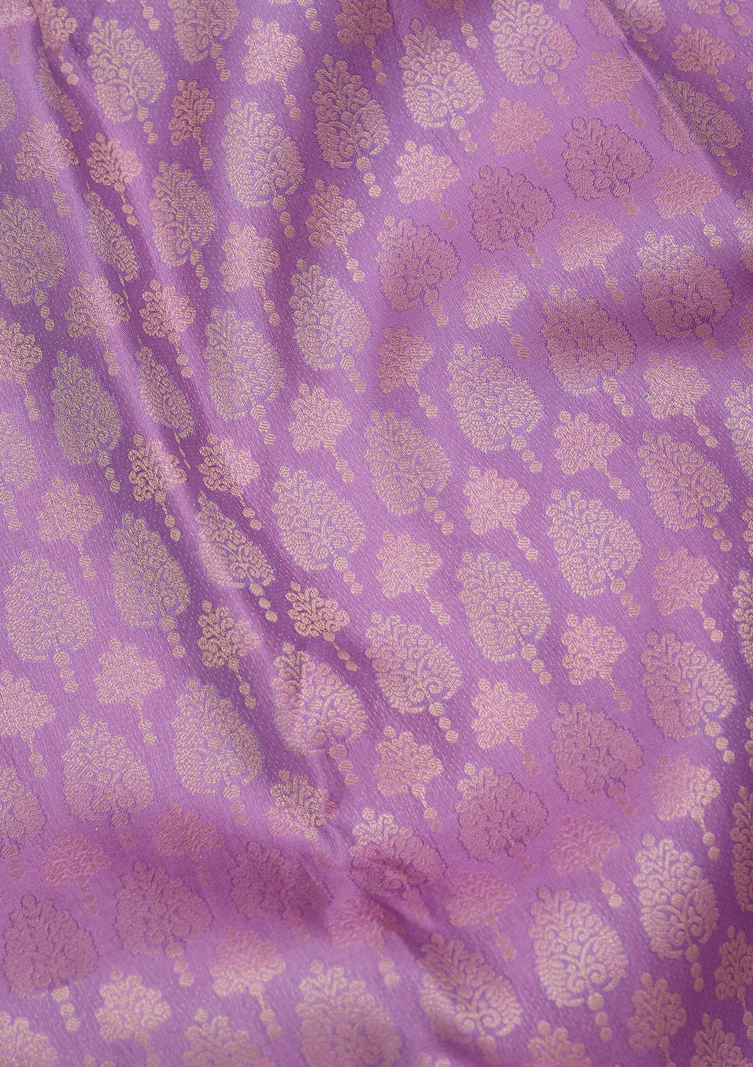 Lavender Zariwork Pure Silk Saree