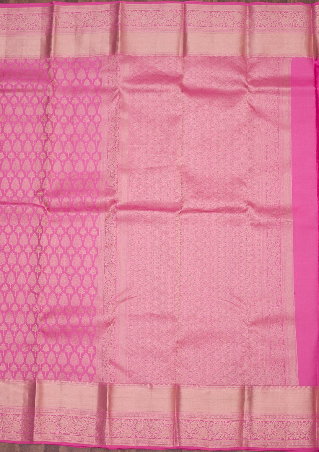 Pink Zariwork Pure Silk Saree-koskii