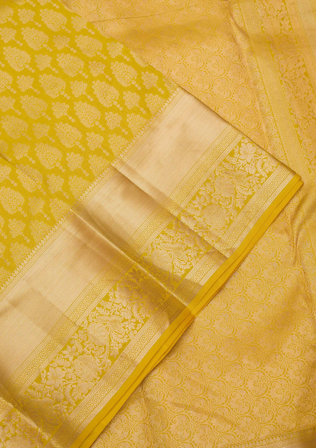 Yellow Zariwork (Gold) Pure Silk Silk_Saree