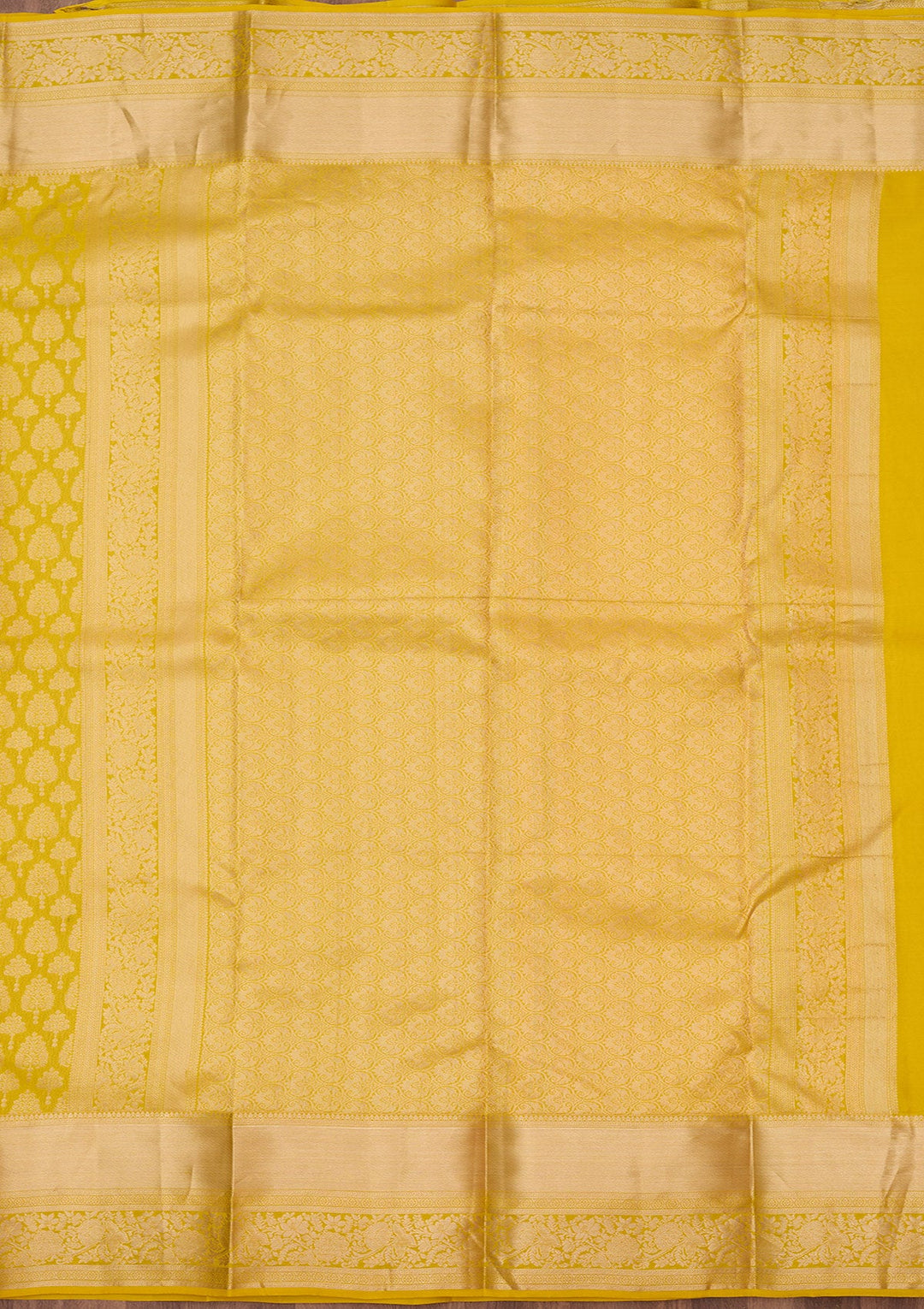 Yellow Zariwork (Gold) Pure Silk Silk_Saree