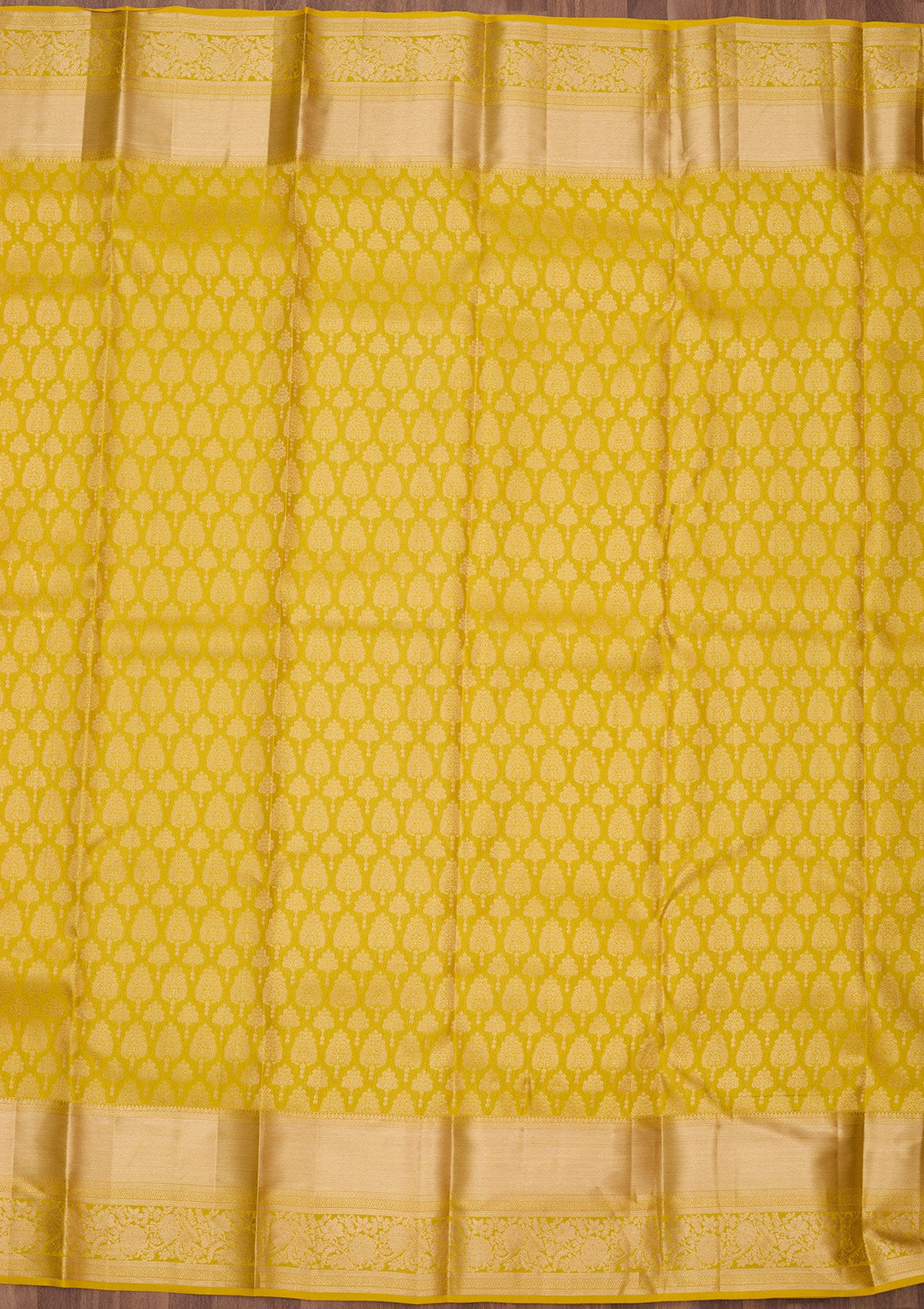 Yellow Zariwork (Gold) Pure Silk Silk_Saree