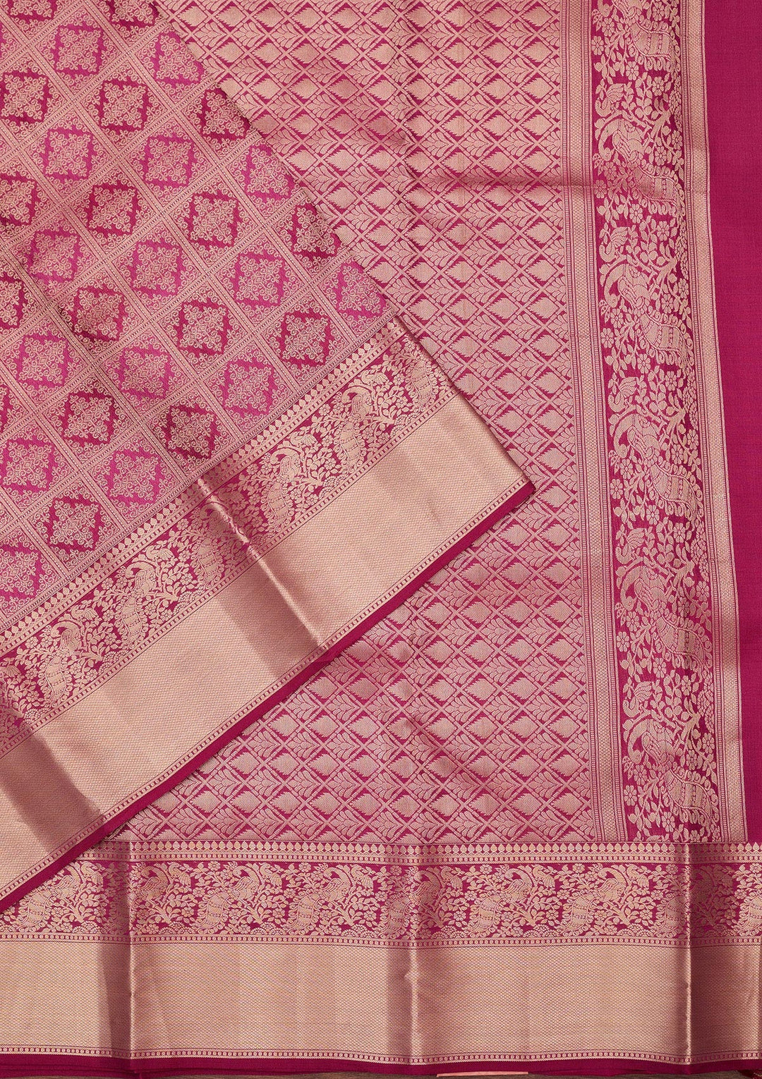 Multi Zariwork Pure Silk Saree