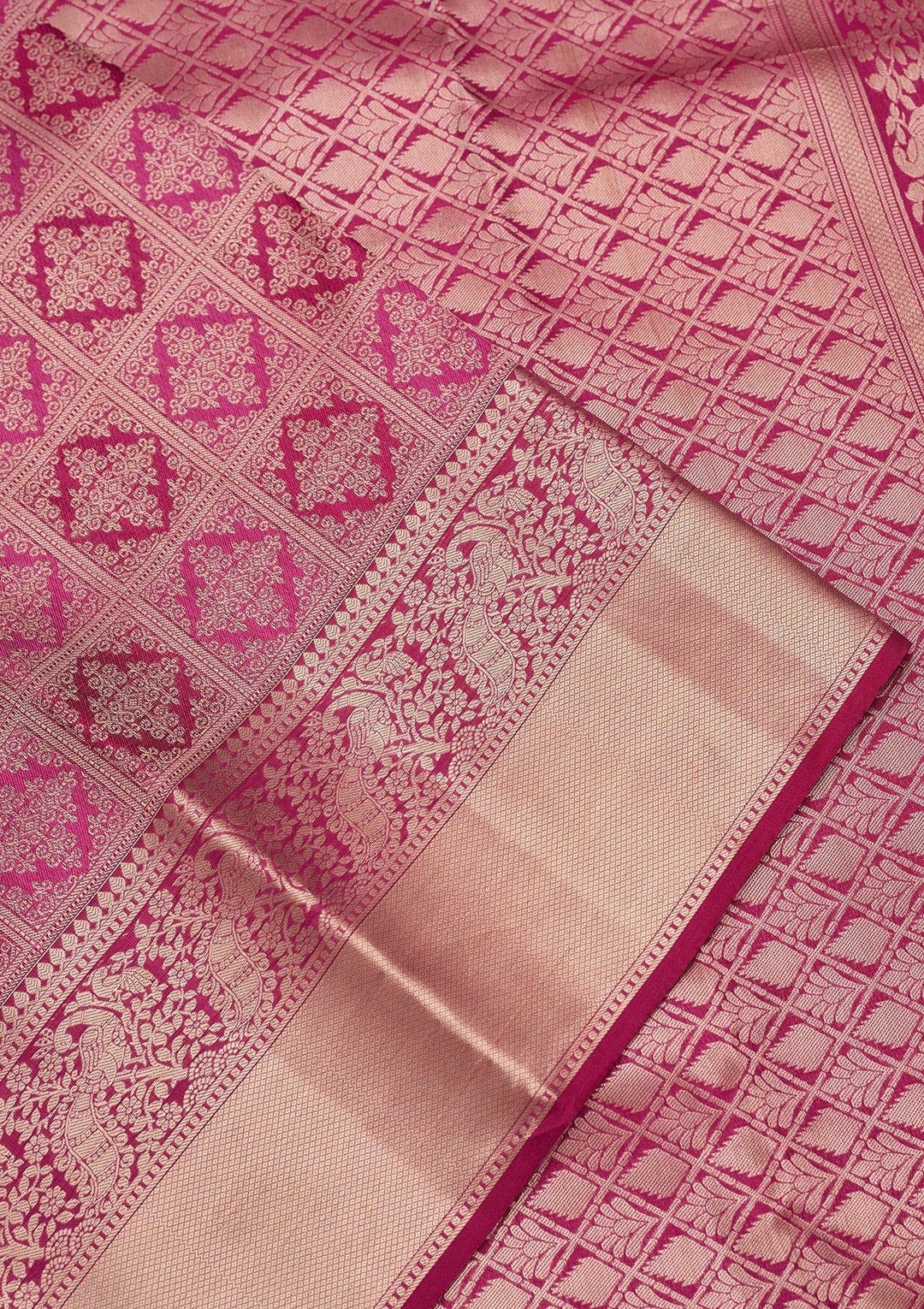 Multi Zariwork Pure Silk Saree