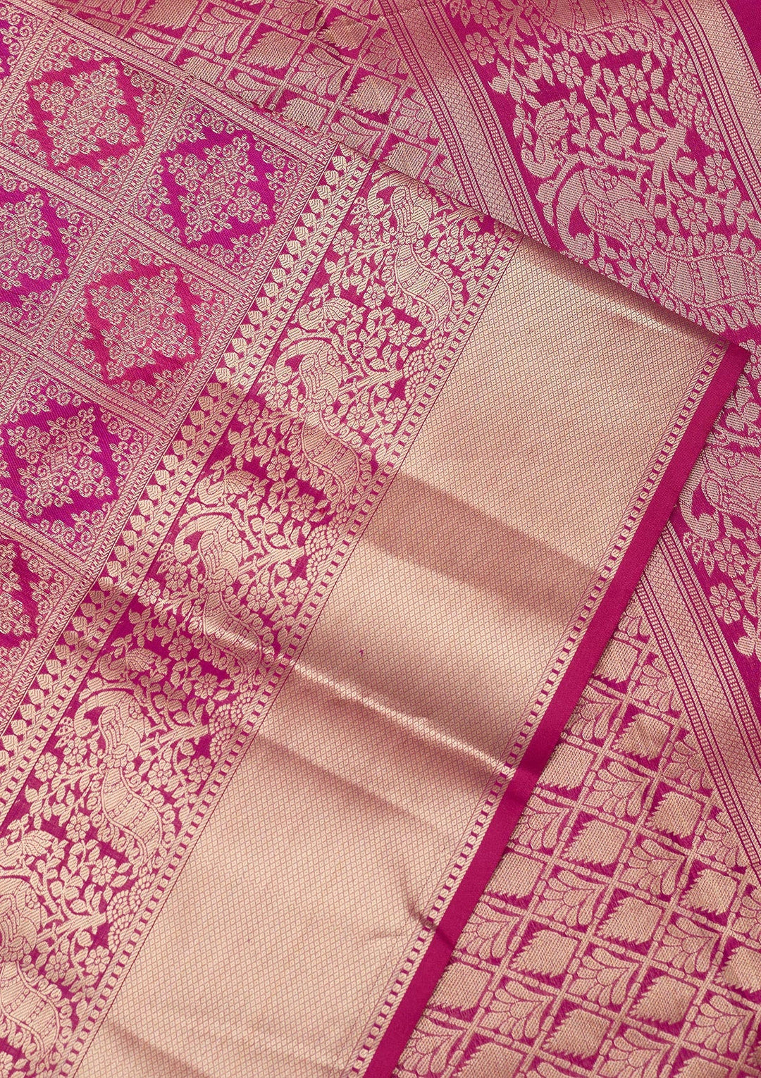 Multi Zariwork Pure Silk Saree