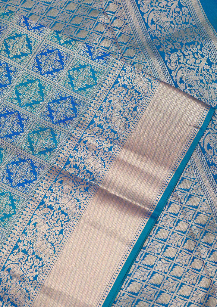 Multi Zariwork Pure Silk Saree