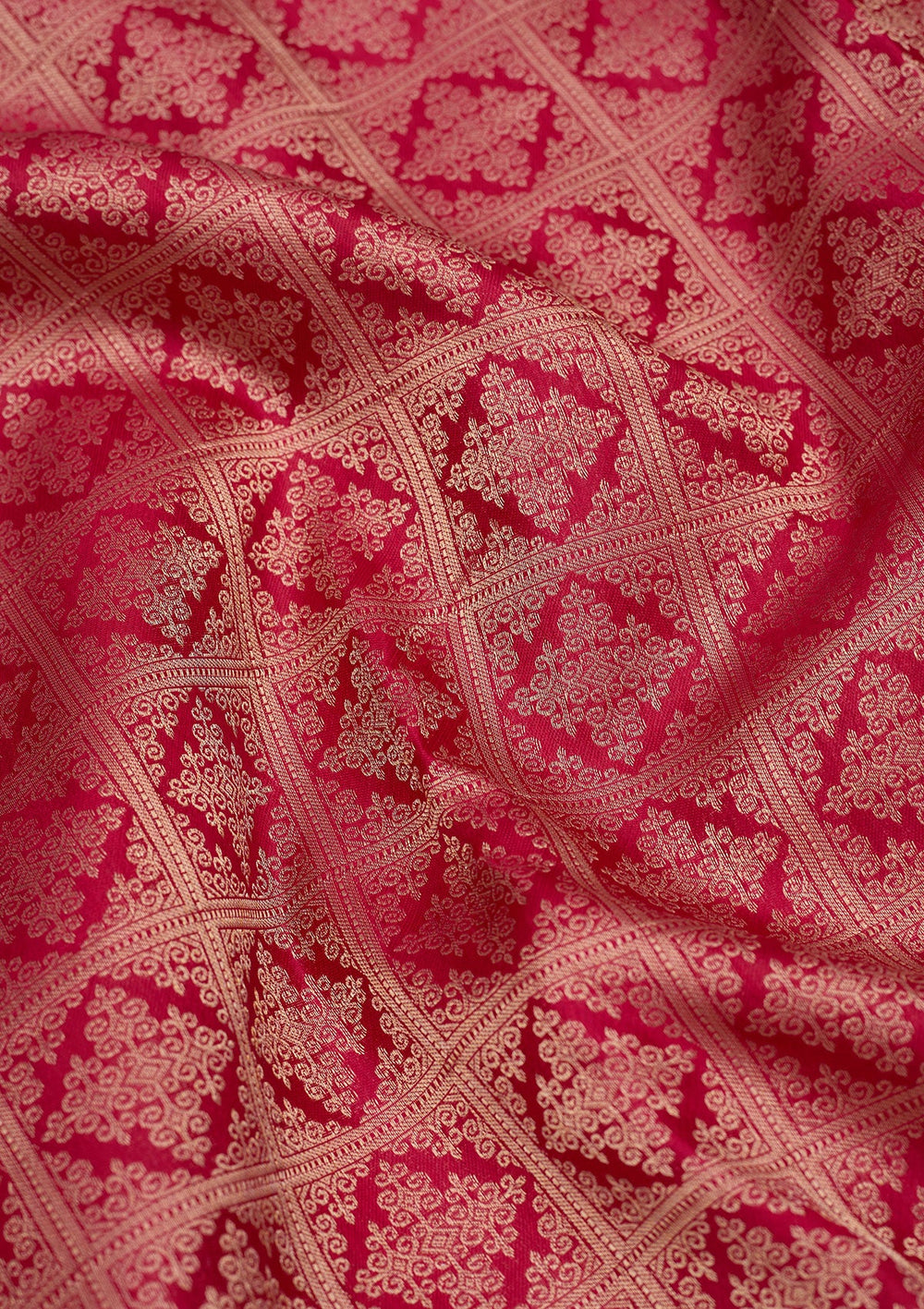 Pink Zariwork Pure Silk Saree-Koskii