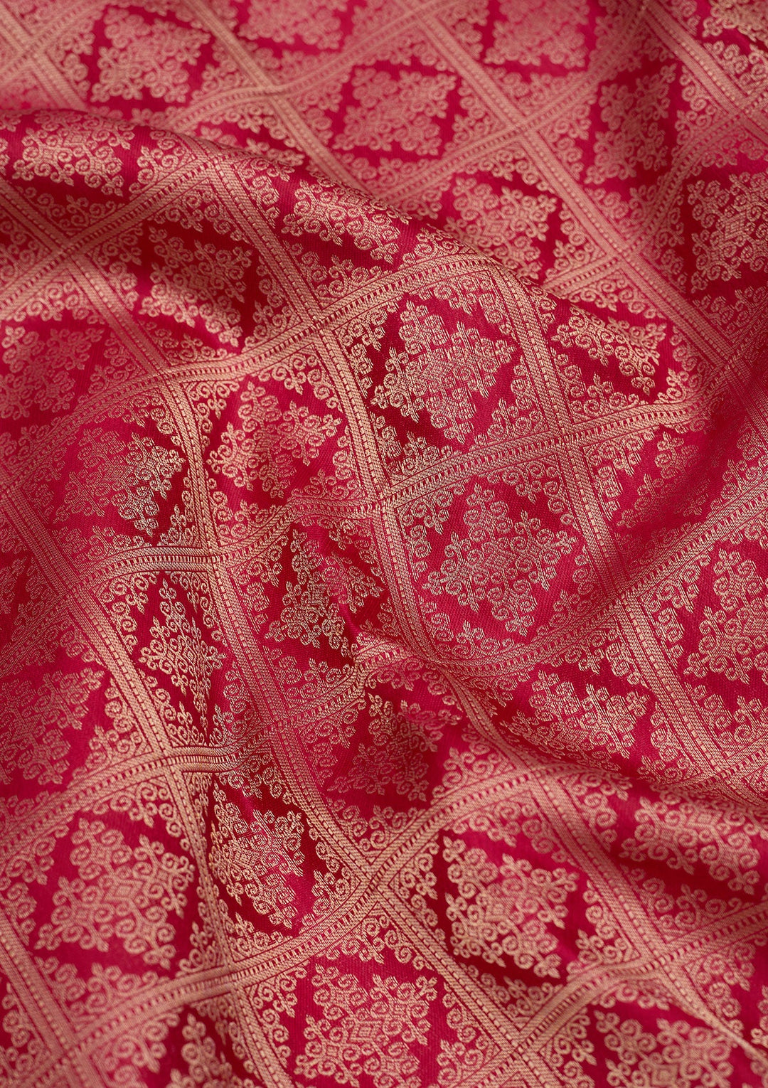 Pink Zariwork Pure Silk Saree-Koskii