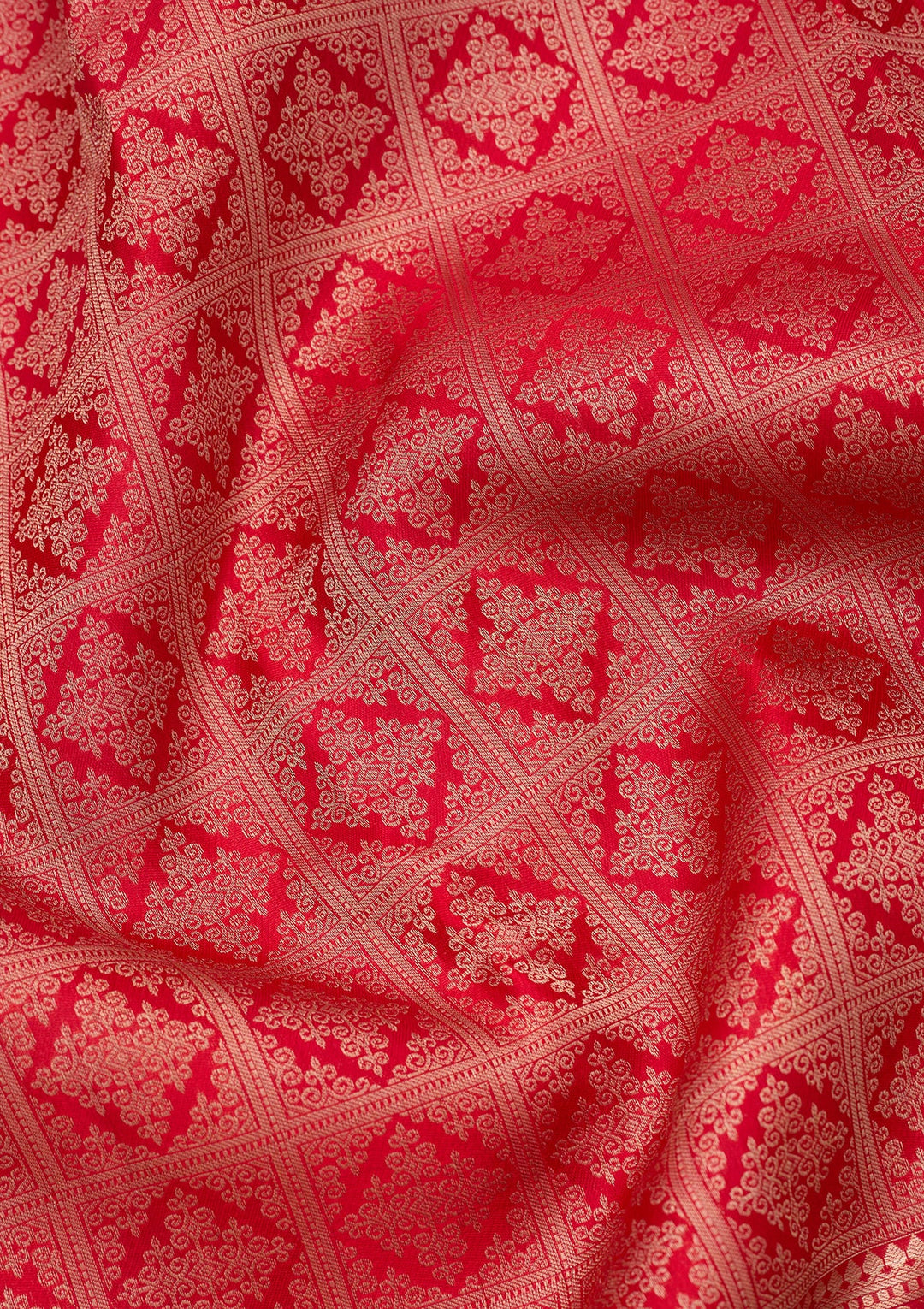 Red Zariwork Pure Silk Saree