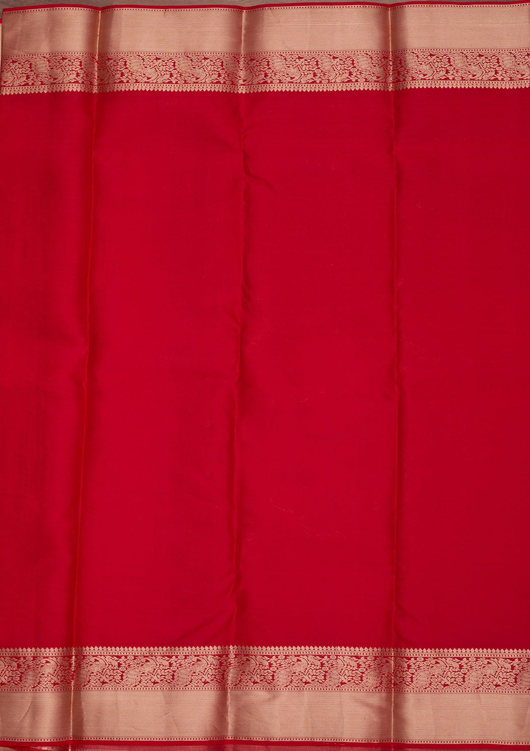Red Zariwork Pure Silk Saree