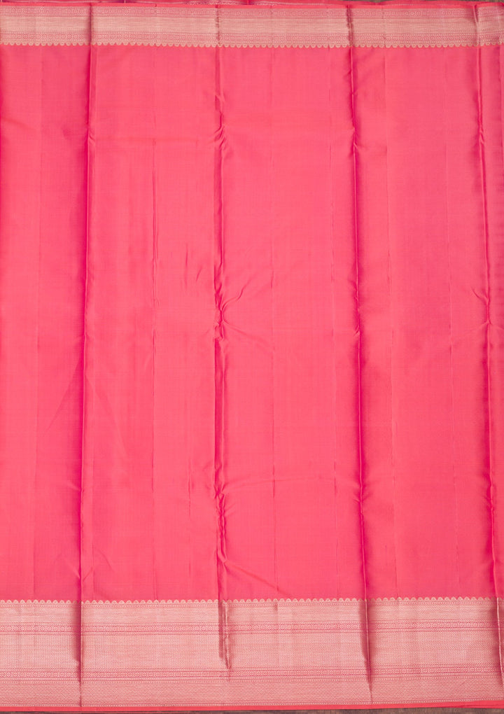 Mustard Zariwork Pure Silk Saree-koskii
