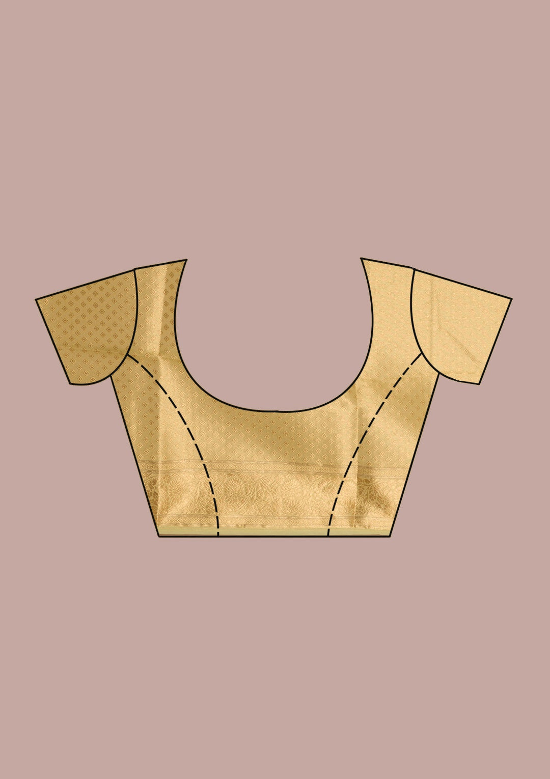 Mustard Sequins Georgette Designer Saree-Koskii