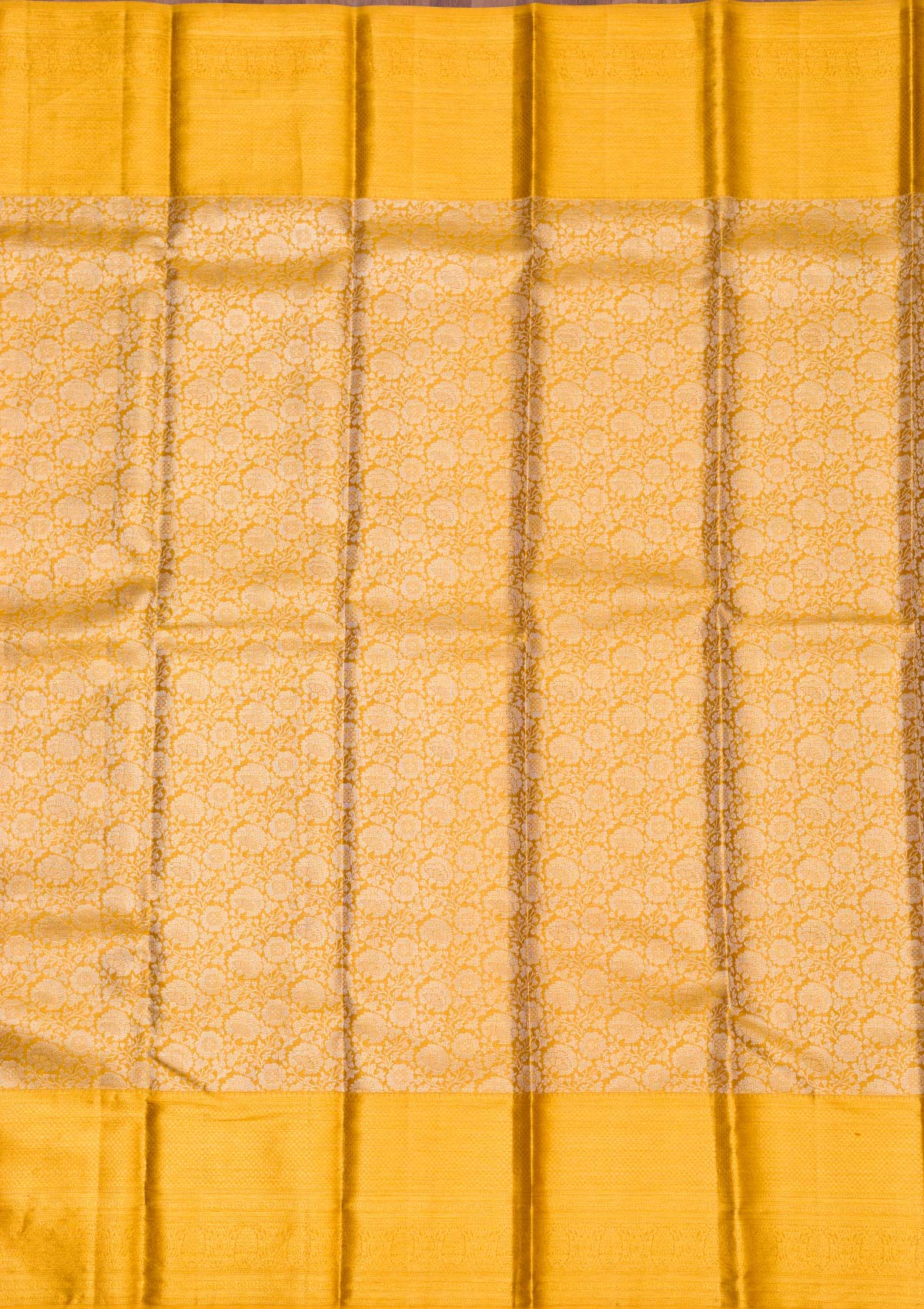 Gold Zariwork Pure Silk Saree-koskii