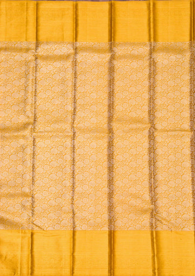 Gold Zariwork Pure Silk Saree-koskii