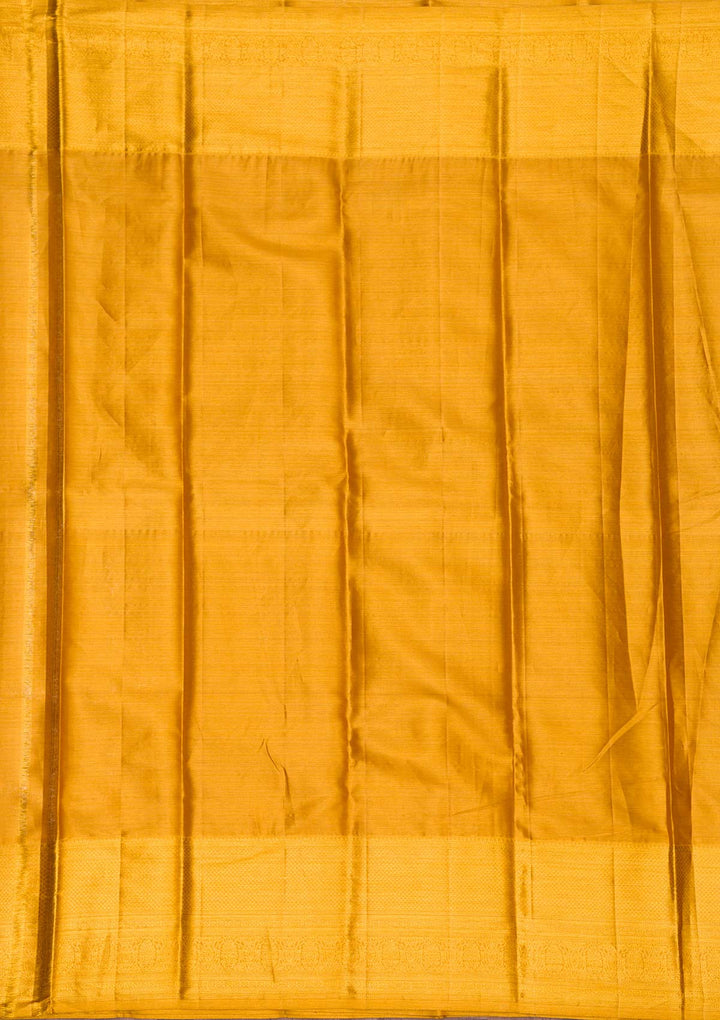 Gold Zariwork Pure Silk Saree-koskii