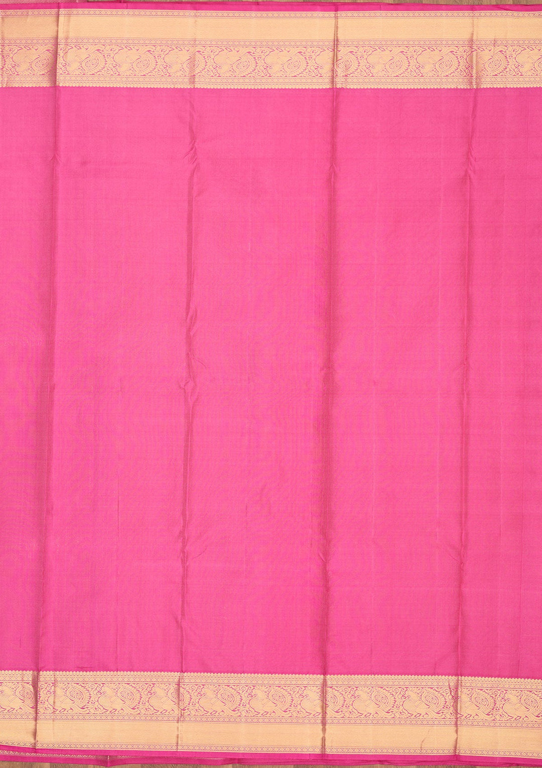 Orange Zariwork Pure Silk Saree-Koskii