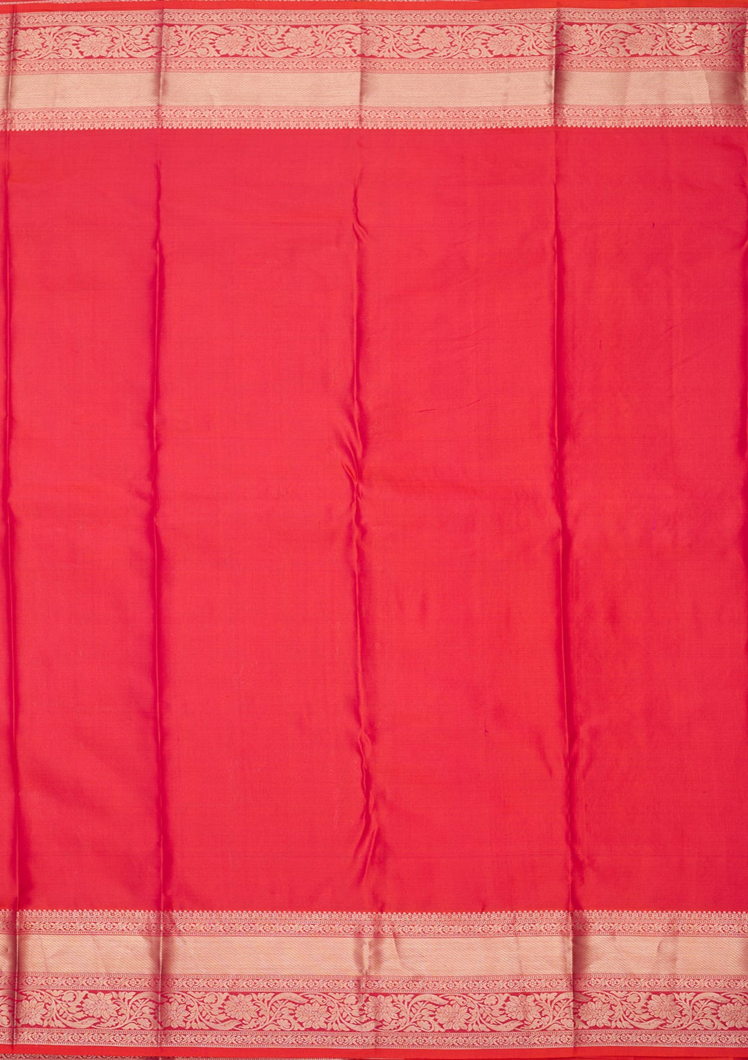 Orange Zariwork (Gold) Silk Silk_Saree